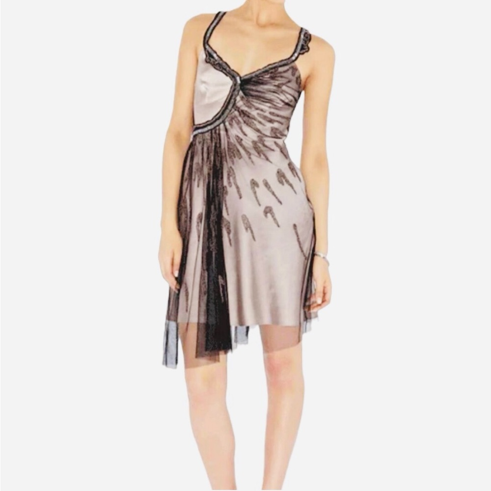 Karen Millen Black Beaded Dress - Picture 5 of 5